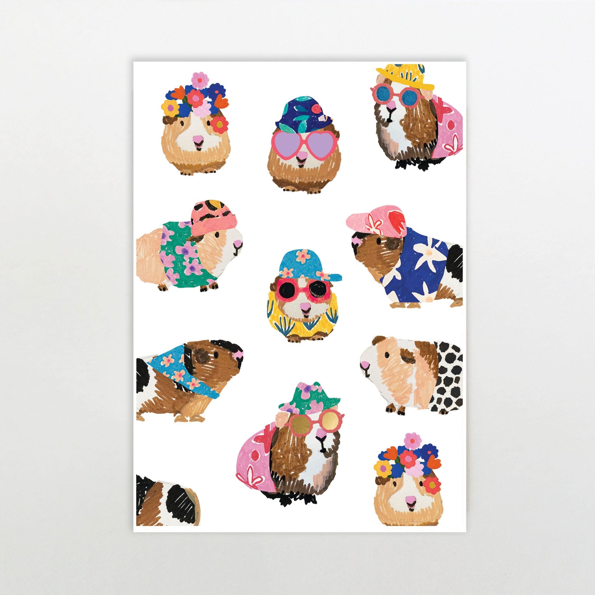 guinea pigs flat