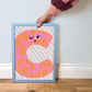 Smiley Letter Print