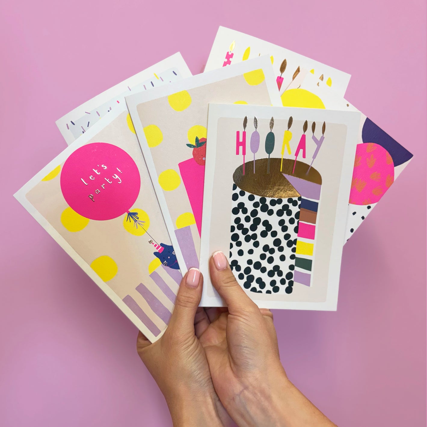 Colour Pop Birthday Card Bundle