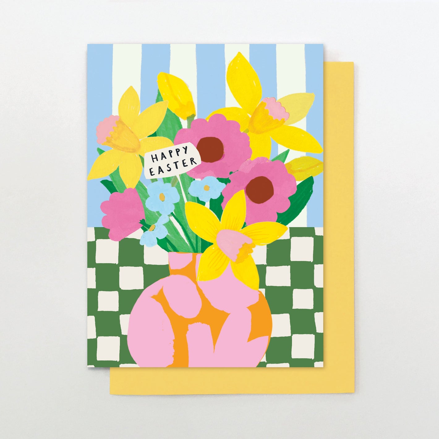 Happy Easter Vase Card