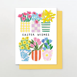 Easter Flower Pots Card