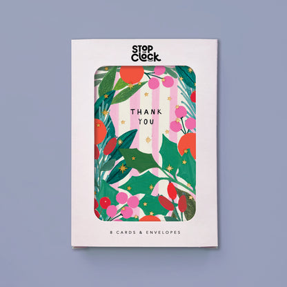 Xmas Thank You Card Pack