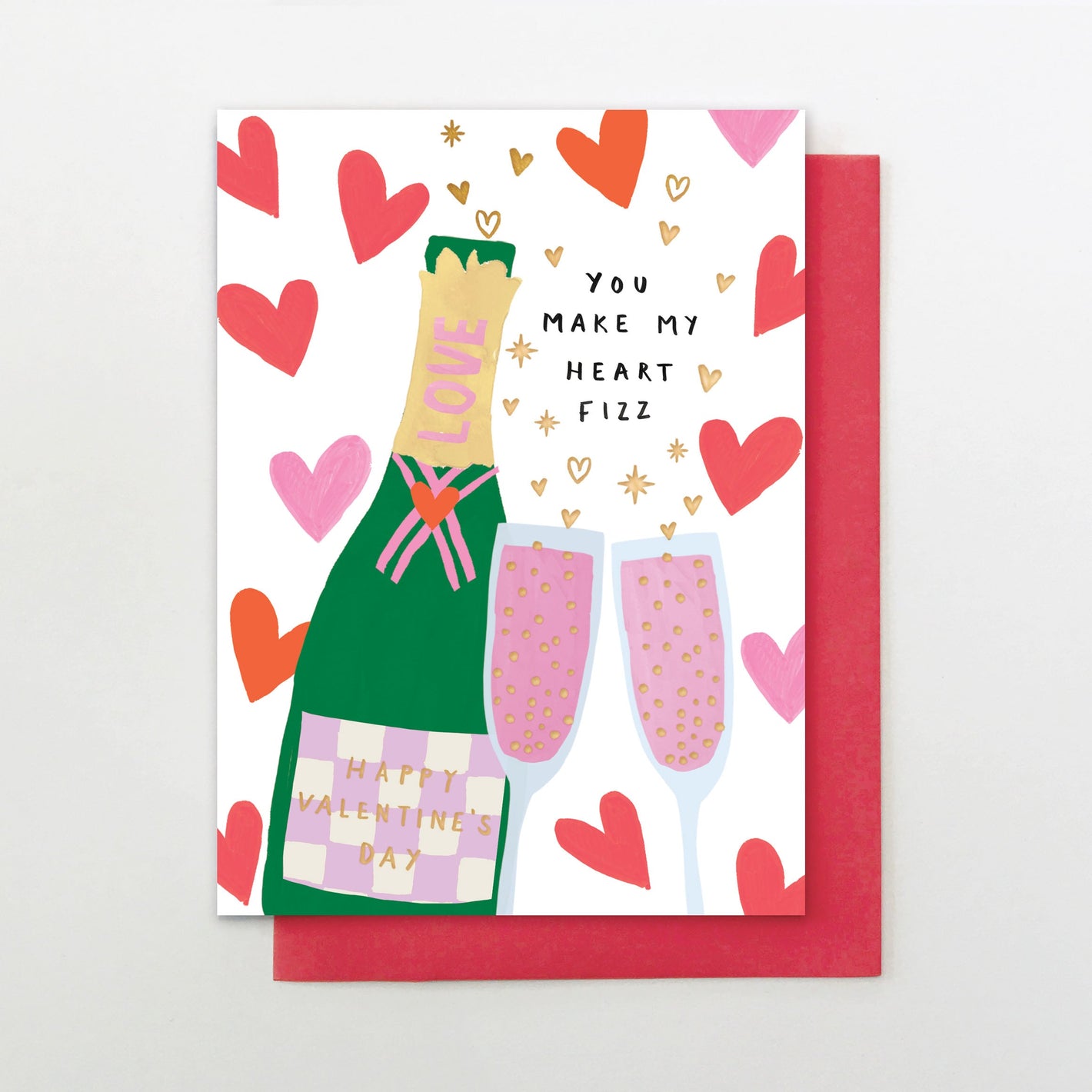 Heart Fizz Card