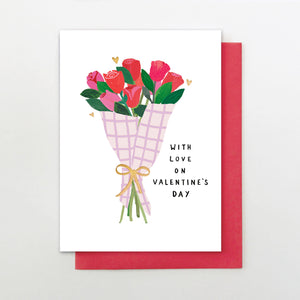 Bunch Of Roses Card