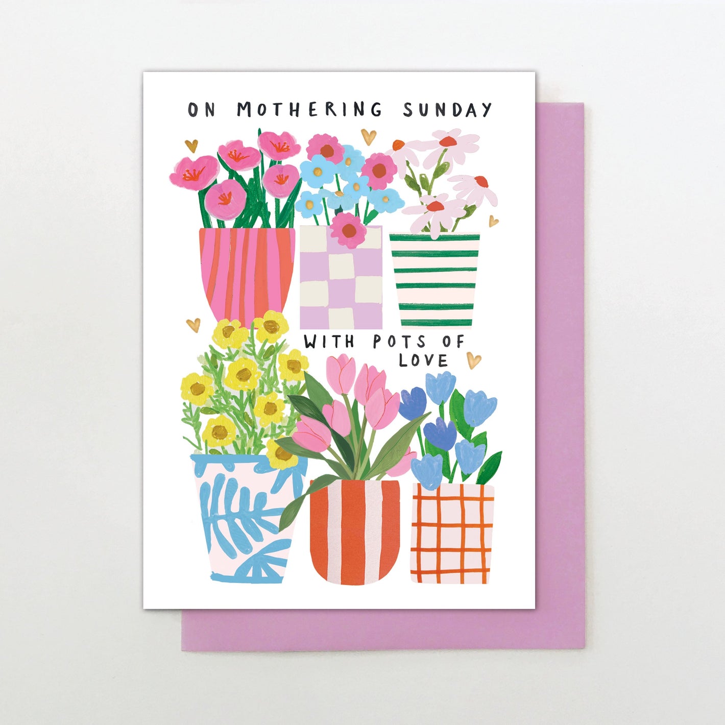 Flower pots Card