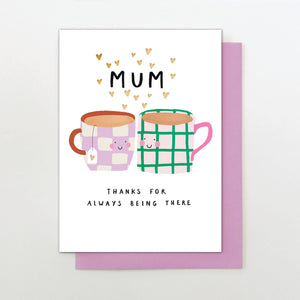 Mum Teacups Card