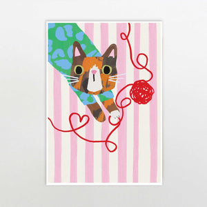 Cheeky Cat Print