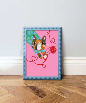 Cheeky Cat Print