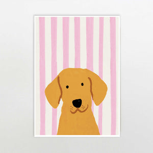 Golden Retriever Print