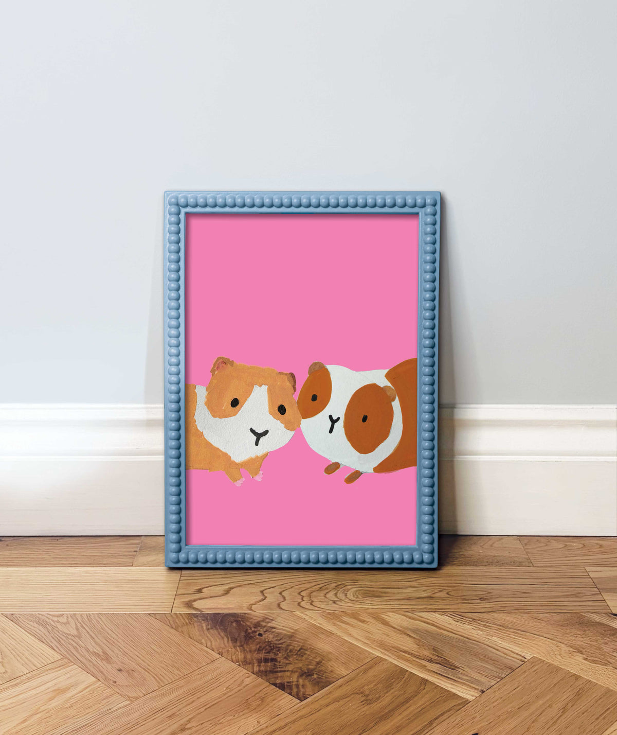 Guinea-Pig Friends Print