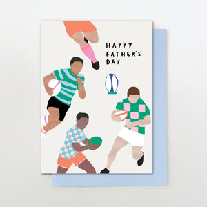 Father's Day Rugby Card