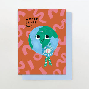 World Class Dad Card