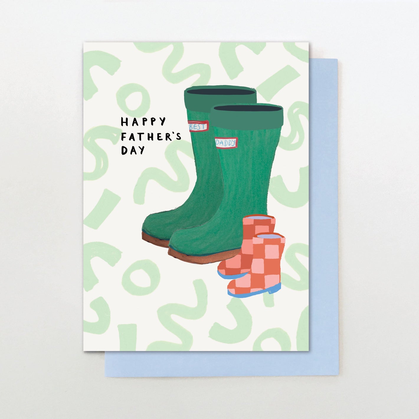 Father's Day Wellies Card