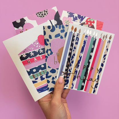 Rainbow Birthday Card Bundle