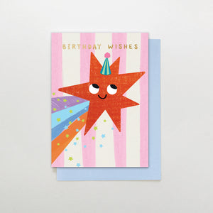 Star Wishes Birthday Card