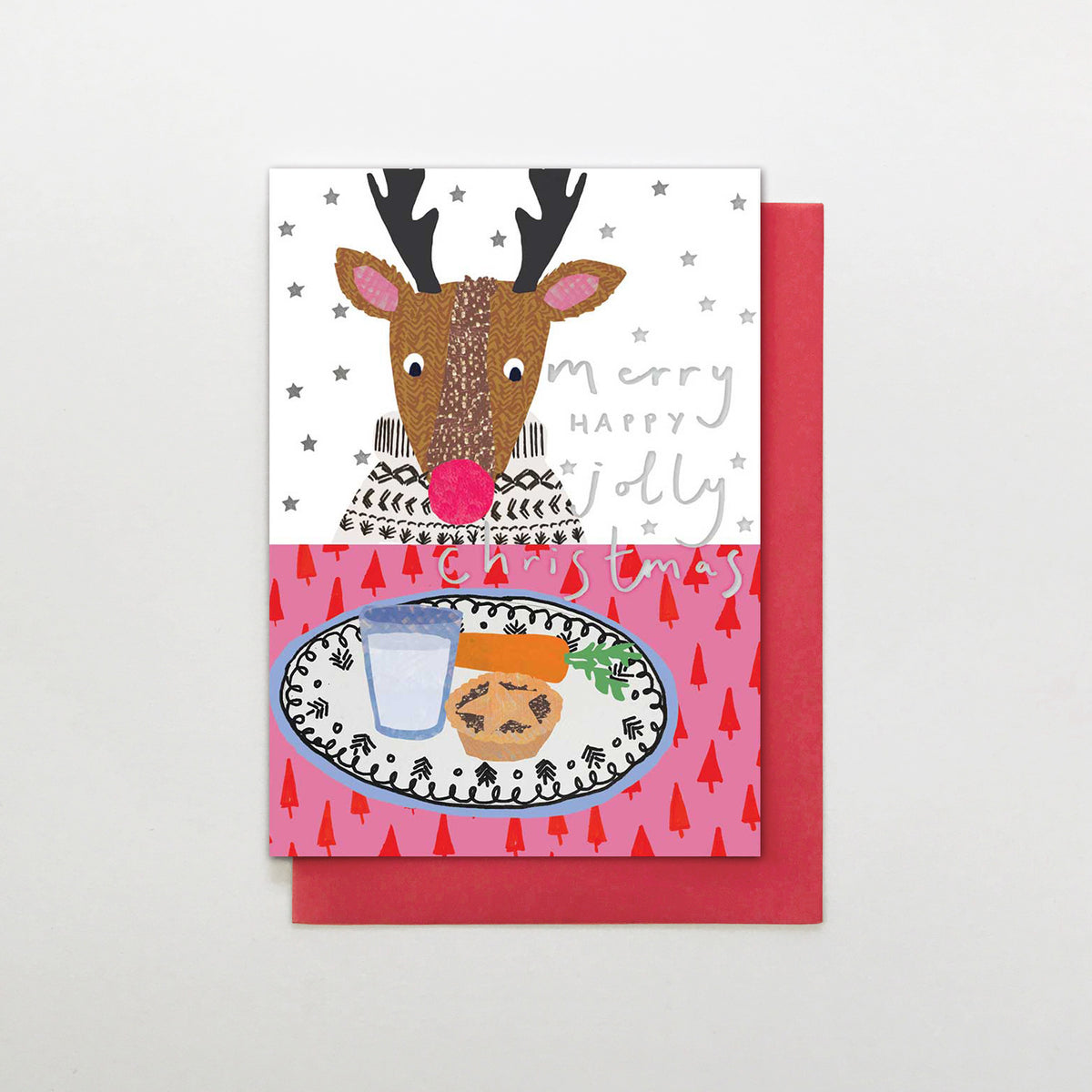 Jolly Reindeer Card