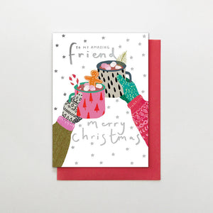 Friend Hot Chocolate Card