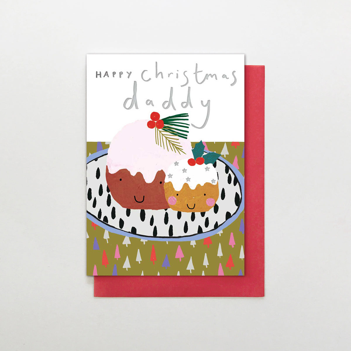 Daddy Christmas Puds Card