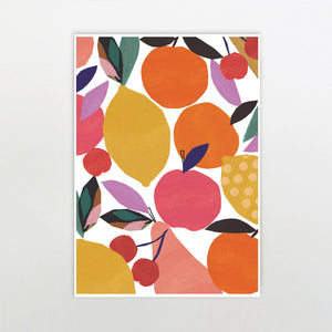 framed fruity flat