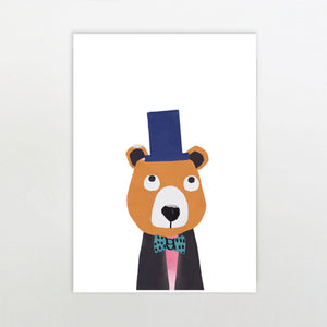 framed smart bear flat