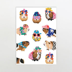 guinea pigs flat